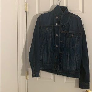 dark wash denim jacket